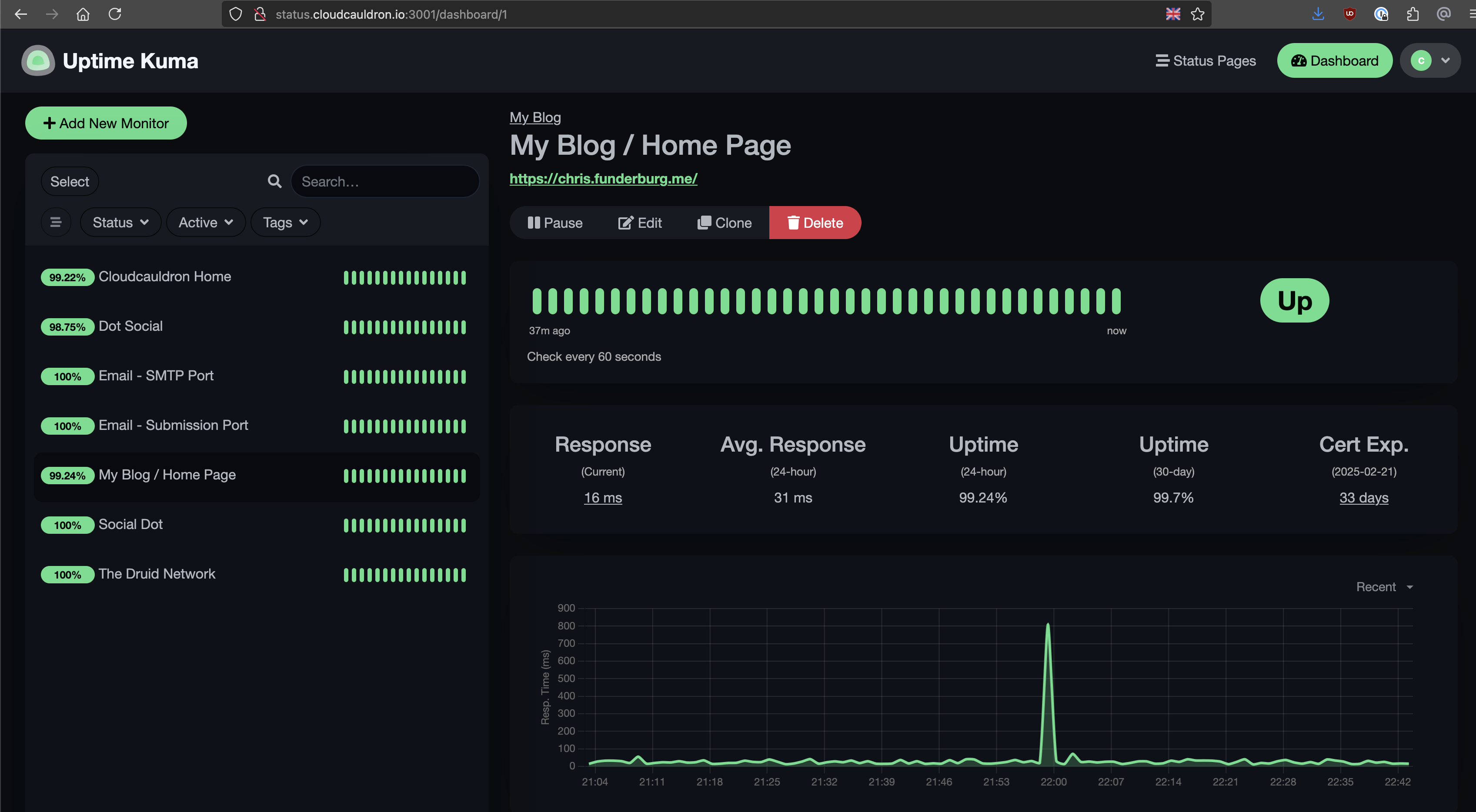 Uptime Kuma